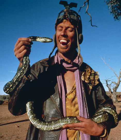 Bruce Spence as the Gyro-Captain