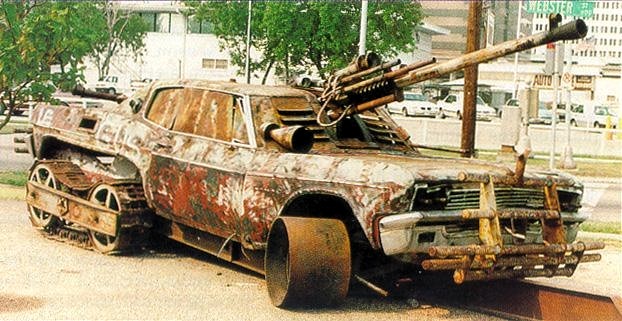 Post-Apocalyptic Combat Car