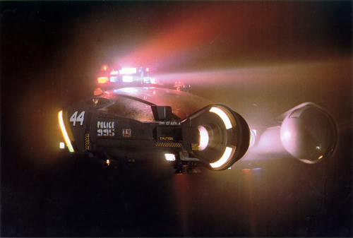 XSWAT spinner patrolling the night sky of Angelus